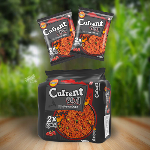 Current 2x korean ramen noodles pack of 5 - Nepali Garden
